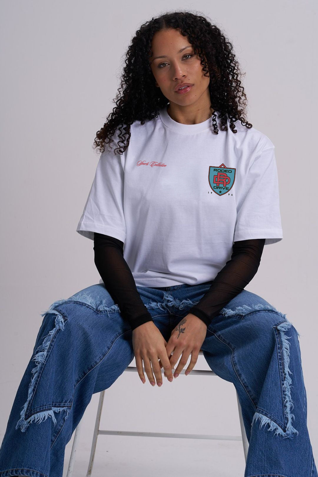 WHITE RODEO DRIVE TEE